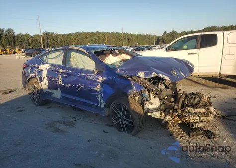 2020 Hyundai Elantra Sport from USA, damaged, VIN KMHD04LB9LU993660